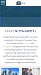 Mobile Screenshot of nityacapital.com